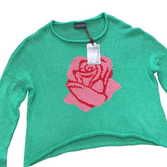 NWT Wooden Ships Rose Sweater - Picture 6 of 7